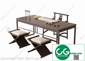 Tea Room 25 3D Model
